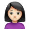 Person Frowning - Light emoji on Apple